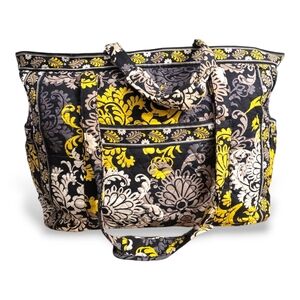 Vera Bradley Retired Baroque Get Carried Away Weekender Large Tote Bag